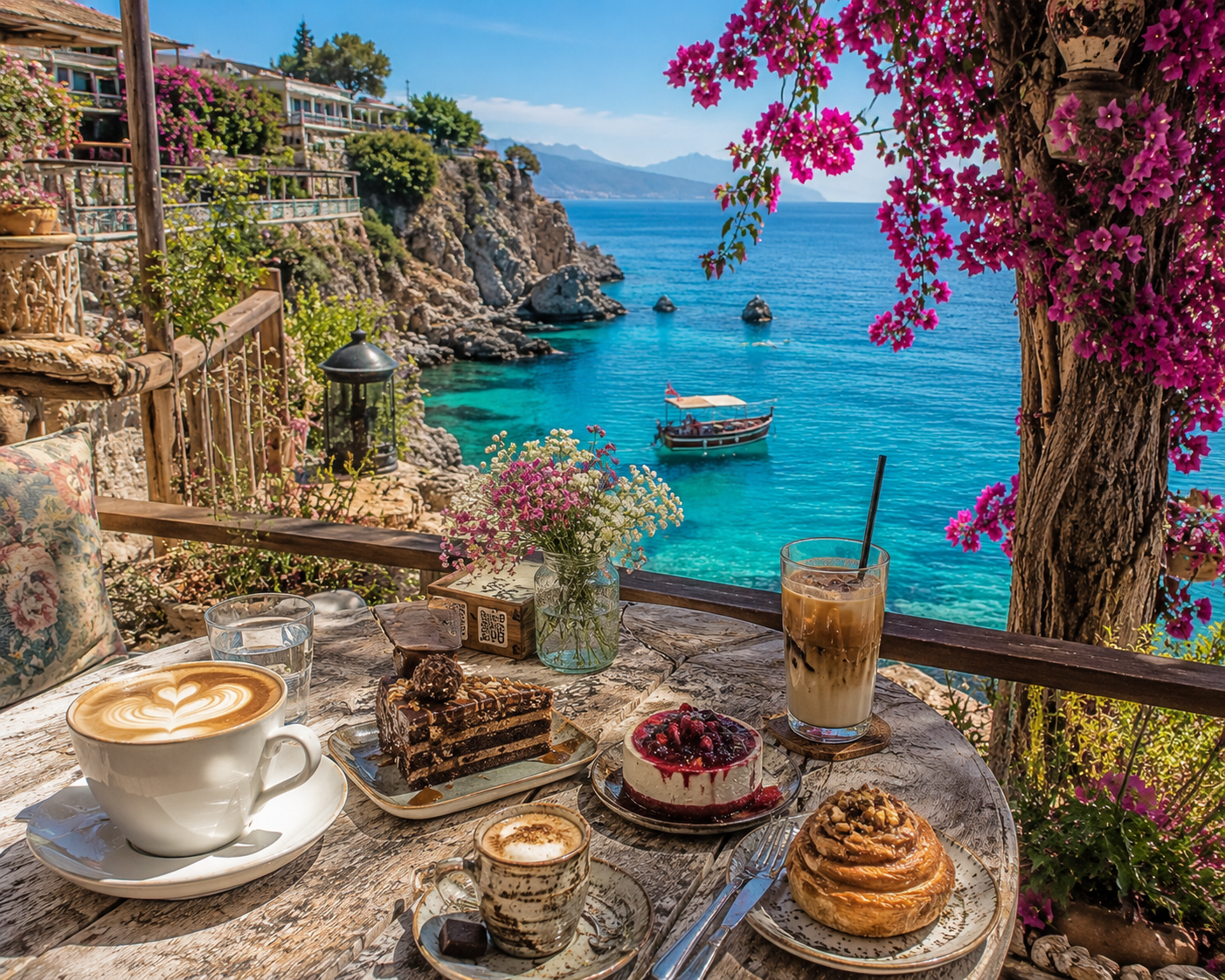 Die schönsten Orte für eine Kaffeepause in Antalya