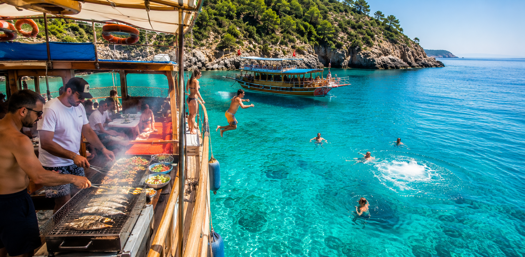 Unforgettable Boat Tours and Sea Adventures in Antalya
